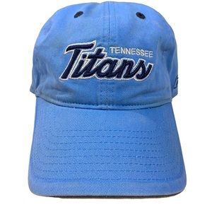 Tennessee Titans Blue NFL Reebok Strap-back Baseball Hat Cap Golf Team Apparel